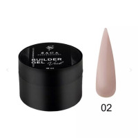 Saga Builder gel Veil 30мл 02 Orchid