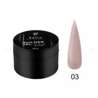 Saga Builder gel Veil 30мл 03 Orchid Shimmer