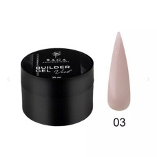 Saga Builder gel Veil 30мл 03 Orchid Shimmer