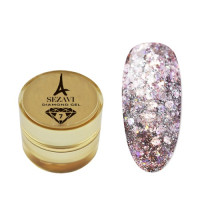 Гель лак Sezavi Diamond гель D7