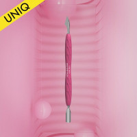 Staleks PRO Лопатка маникюрная Gummy с силиконовой ручкой UNIQ 10 TYPE 3 пушер