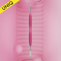 Staleks PRO Лопатка маникюрная Gummy с силиконовой ручкой UNIQ 11 TYPE 1 пушер