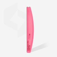 Staleks PRO Основа для пилки пластиковая скошенная полумесяц EXPERT 40