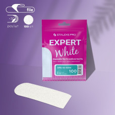 Staleks PRO Сменные файлы белые для терки педикюрной EXPERT 10 100грит 30шт