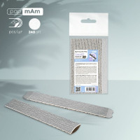 Staleks PRO Сменные файлы papmAm для пилки прямой на мягкой основе Staleks Pro Smart 20, 240грит 30шт Staleks PRO Сменные файлы papmAm для пилки прямой на мягкой основе Staleks Pro Smart 20, 240грит 30шт