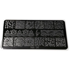 Пластина для стемпинга RichColor RR 36