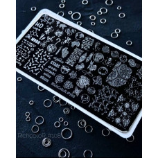 Пластина для стемпинга RichColor RR 108