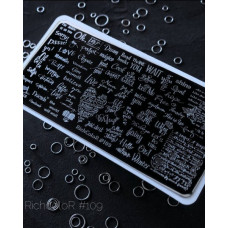 Пластина для стемпинга RichColor RR 109