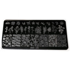 Пластина для стемпинга RichColor RR 26