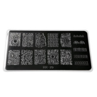 Пластина для стемпинга RichColor RR 29