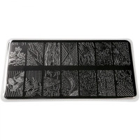 Пластина для стемпинга RichColor RR 31