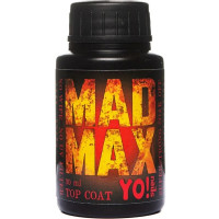 YO!Nails Mad Max Top Coat no wipe no UV filter 30мл