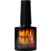 YO!Nails Mad Max Top Coat no wipe no UV filter 8мл