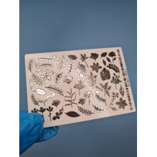 Слайдер дизайн АN FOIL silver 012