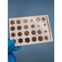 Слайдер дизайн АN FOIL silver 042